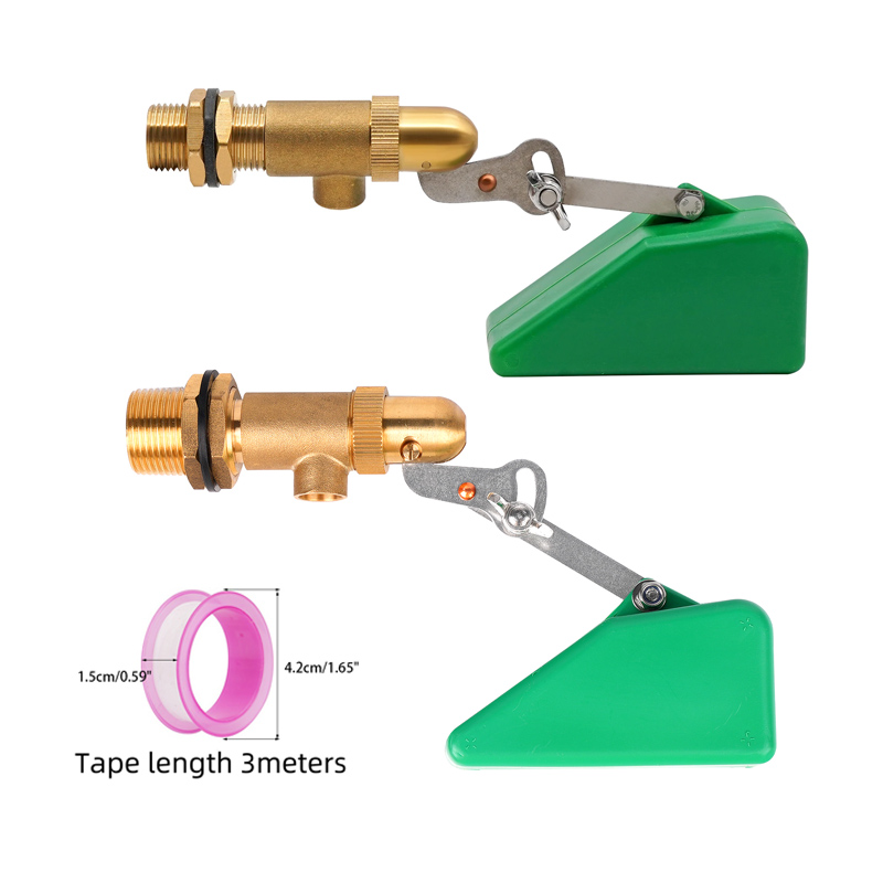 Float Ball Valve - Медный поплавковый клапан для воды 1/2