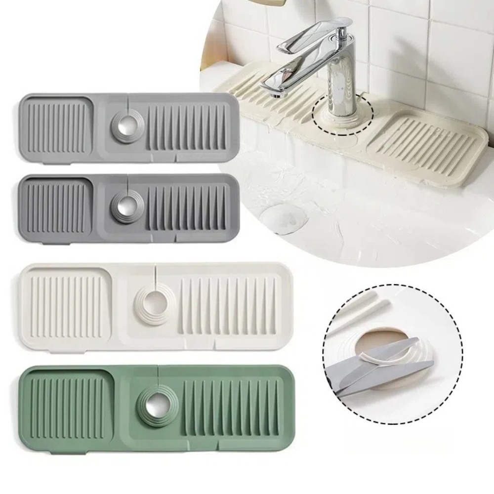 Silicone Tap Washer - Портативный силиконовый коврик для смесителя 37