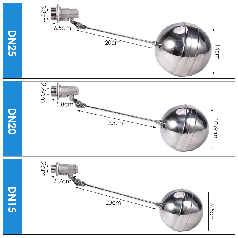 Регулируемый поплавковый клапа – обзор и цена Float Ball Valve