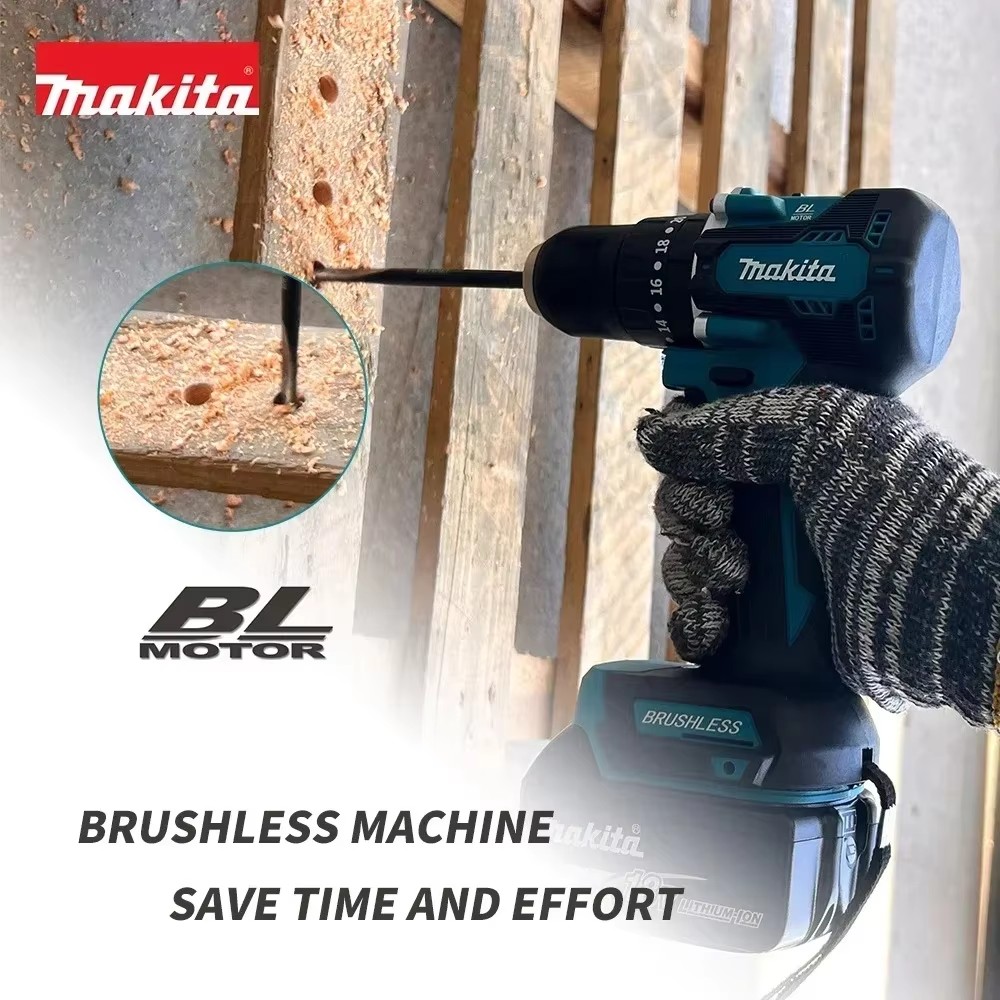 Оригинальная бесщеточная аккум – обзор и цена Makita Drill Ddf484